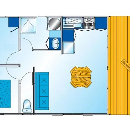 Confortable Avec Terrasse Pour 4 Personnes - Api-1-52-593 * Lempdes sur Allagnon