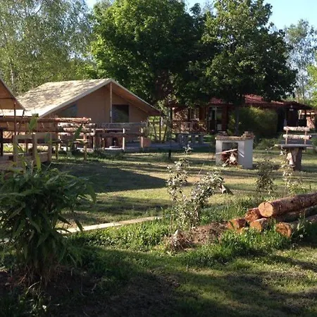 Campsite Confortable Avec Terrasse Pour 4 Personnes - Api-1-52-593